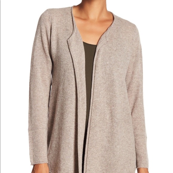 M BY MAGASCHONI | Bottom Seam Cashmere Cardigan - Picture 1 of 8
